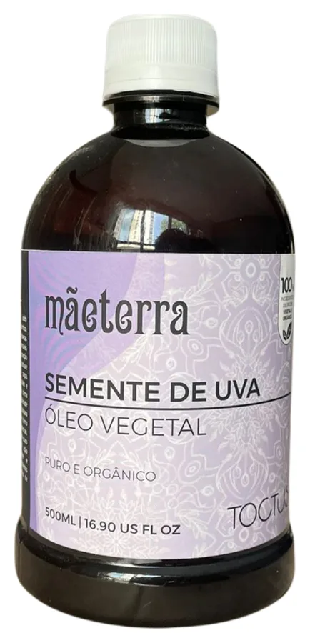 Óleo Vegetal de Semente de Uva 500ml